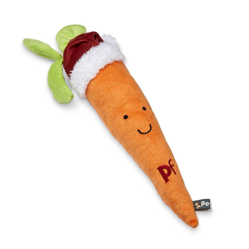 Christmas Carrot Dog Toy