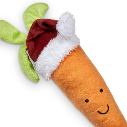 Christmas Carrot Dog Toy