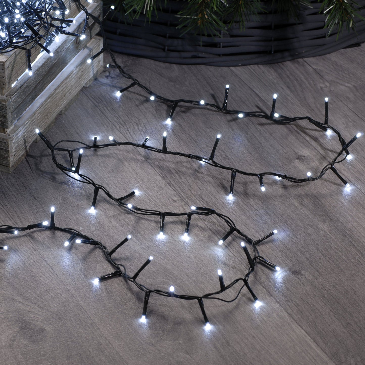 Festive 760 Cold White Sparkle Lights