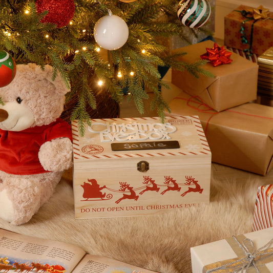 Christmas Eve Box with Name Plate