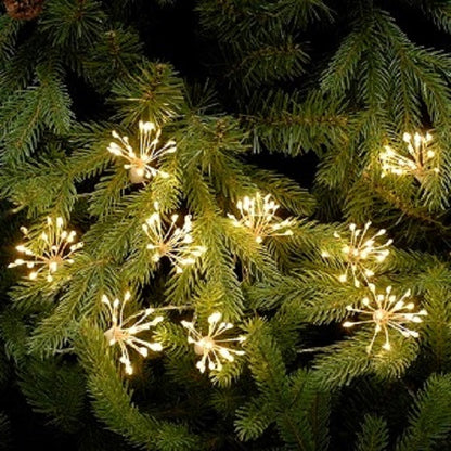 Twinkling Starburst Lights 10 Warm White