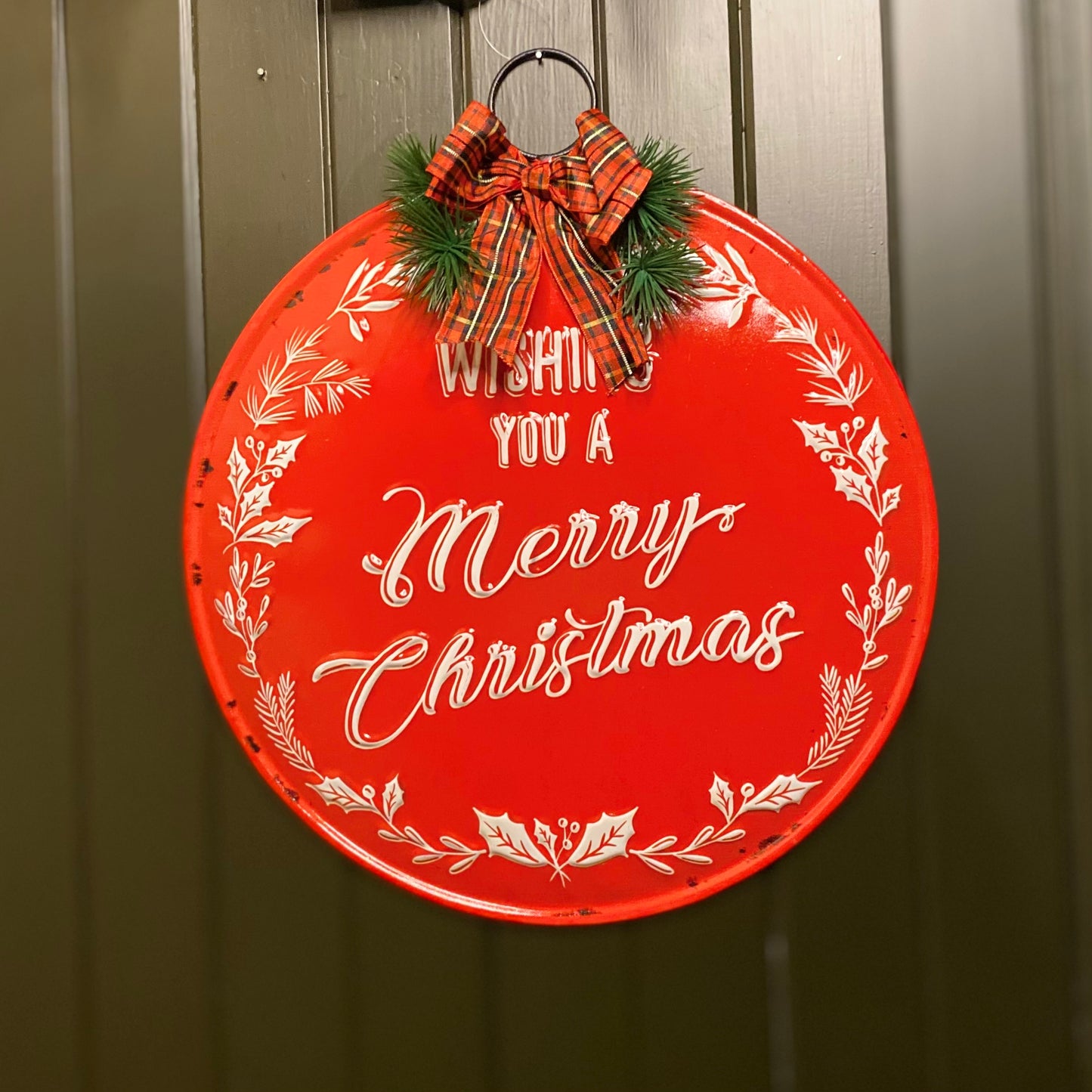 Merry Christmas Sign 36cm