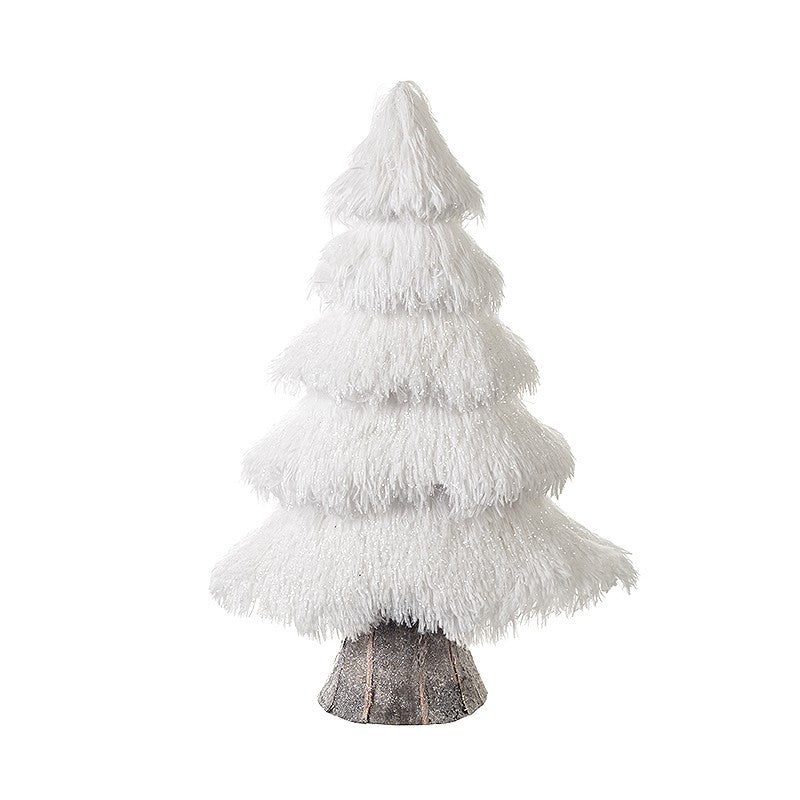 White Christmas Tree With Glitter – Love Christmas Shop