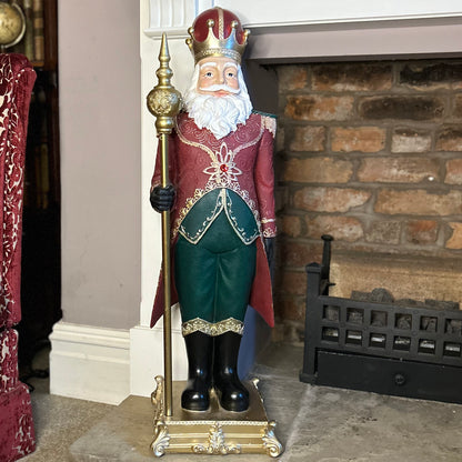 Festive Resin Nutcracker 92cm